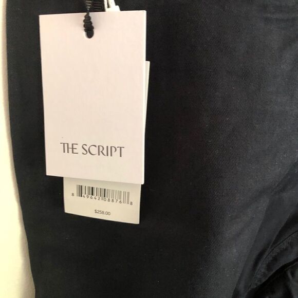 THE SCRIPT Matilde Cropped Blue Pants.Size 2 - Picture 7 of 8